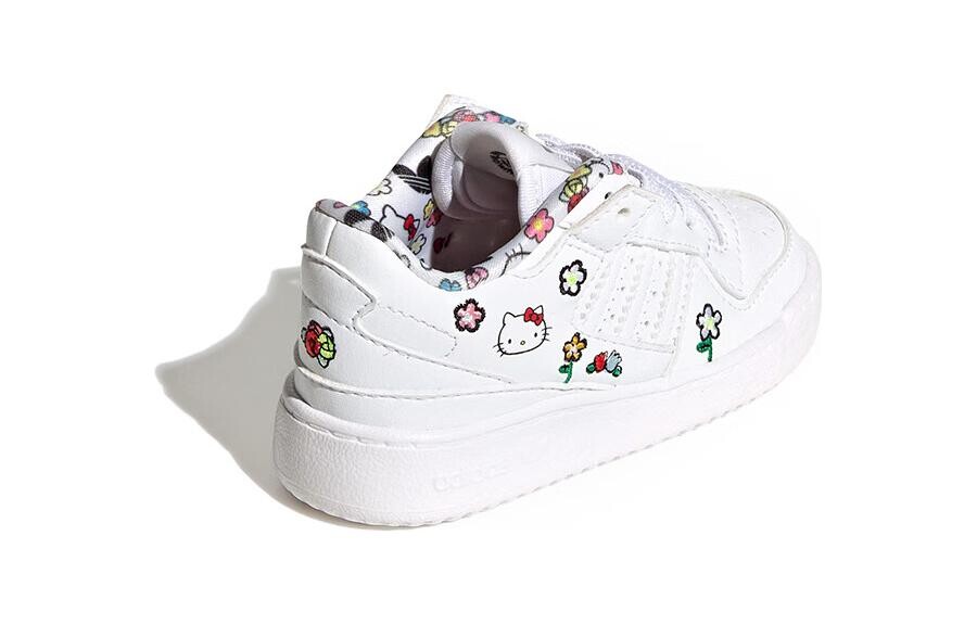 Кроссовки Hello Kitty X adidas Toddler Shoes TD Low-top White, белый — фото 4