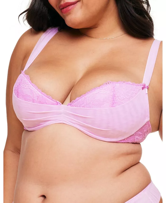 

Бюстгальтер Contour Demi модели Clairabella для полных женщин Adore Me, розовый