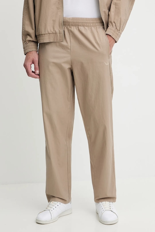 

Хлопковые брюки Firebird Pants Adidas Originals, зеленый