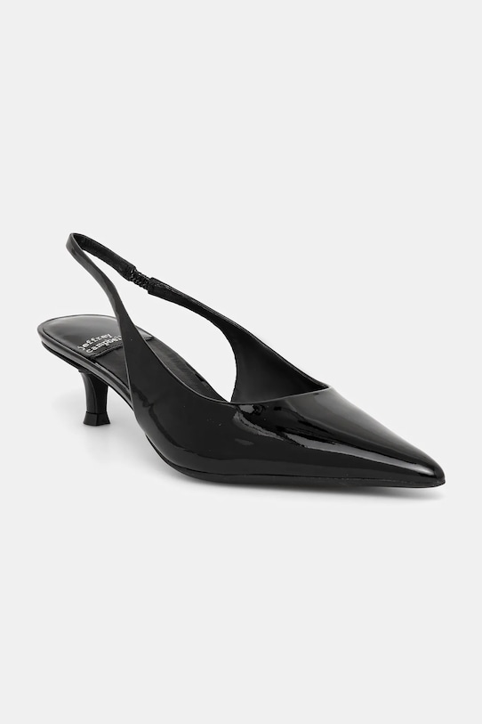 Кожаные туфли-шпильки Persona Jeffrey Campbell, черный