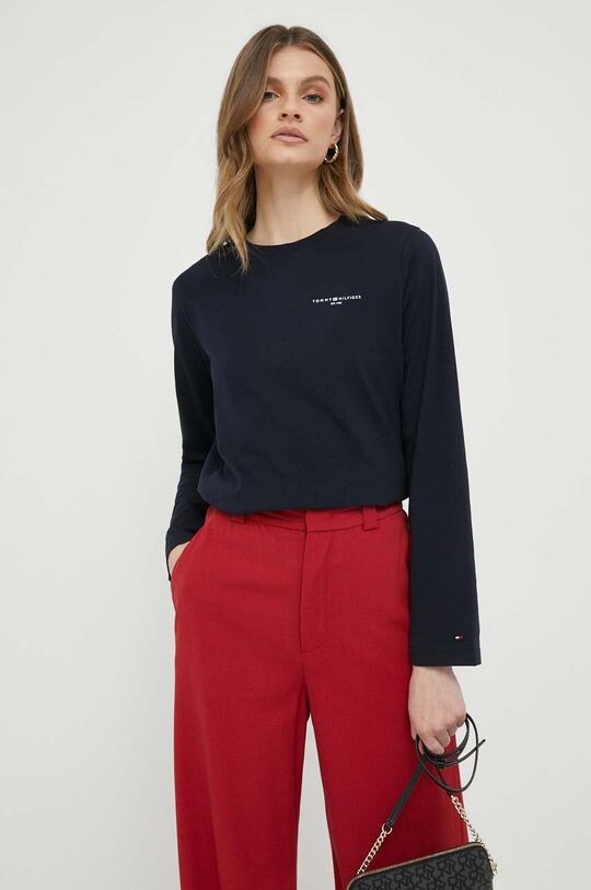 

Футболка с длинными рукавами Tommy Hilfiger, темно-синий