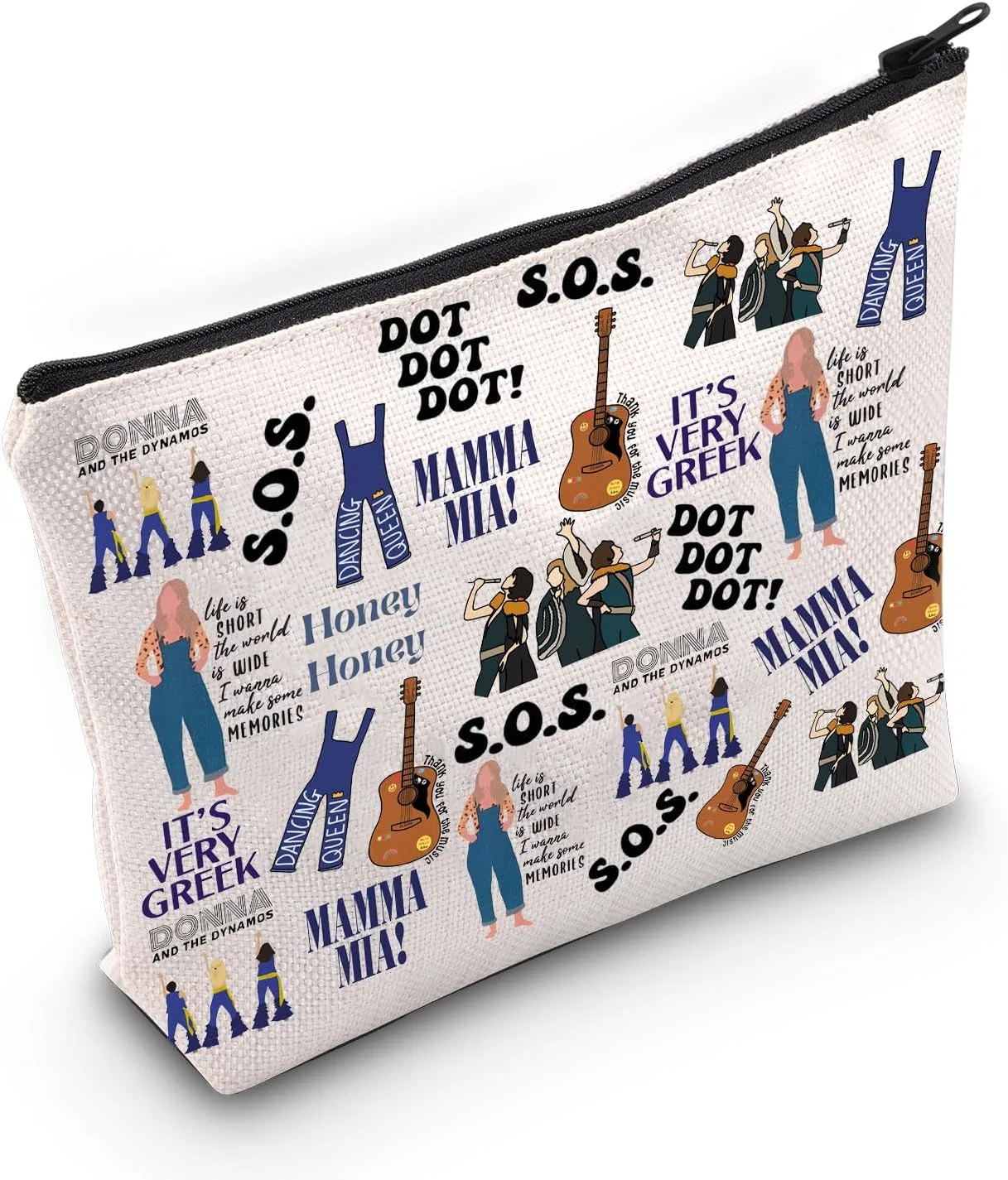 Косметичка «Mamma Musical Fans Gift» для поклонников мюзиклов Generic, Dot Bag