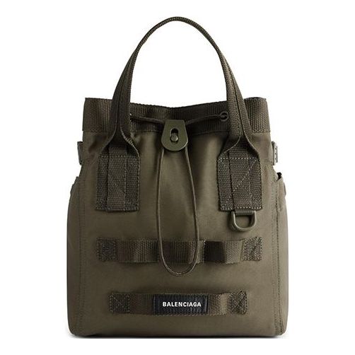 

Сумка army small tote bag 'dark green' Balenciaga, зеленый