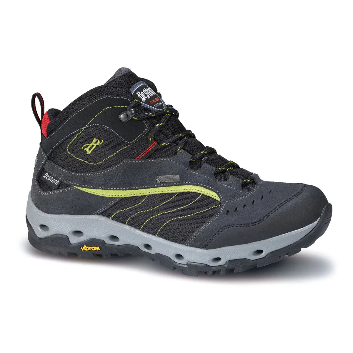 

Мужские горные ботинки Space Mid Gore-Tex Bestard, черный/зеленый