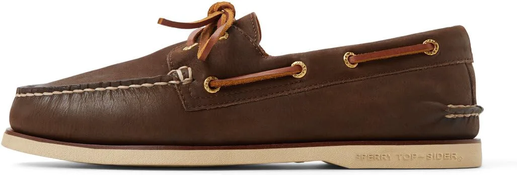 Мужские топсайдеры Sperry Gold Cup Authentic Original с двумя отверстиями, коричневый
