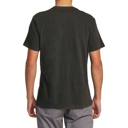 

Футболка с короткими рукавами Hawaii Island Hex мужская RVCA, цвет Pirate Black