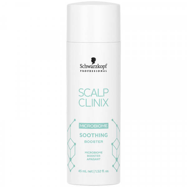 

Schwarzkopf Scalp Clinix Microbiome Soothing Booster для чувствительной кожи головы, успокаивающий и смягчающий, 45 мл Inna marka