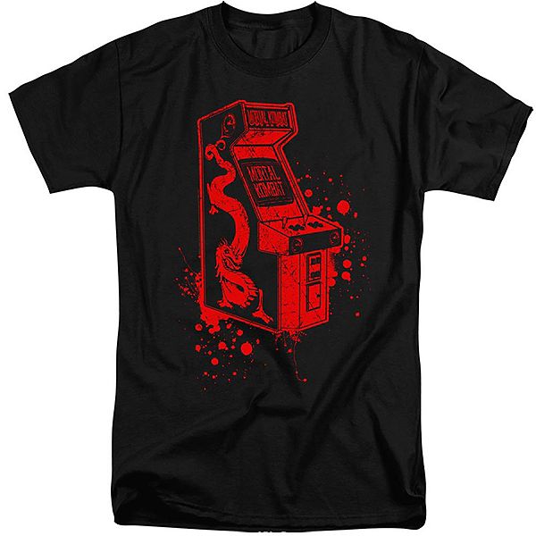 

Футболка mortal kombat klassic insert coin adult tall Licensed Character