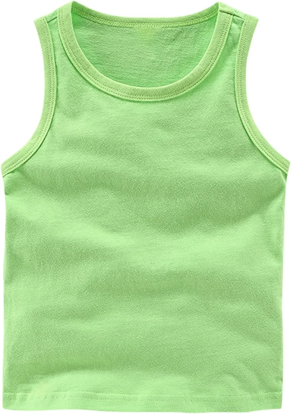 Детский топ без рукавов, Light Green, Athletic Tank Tops