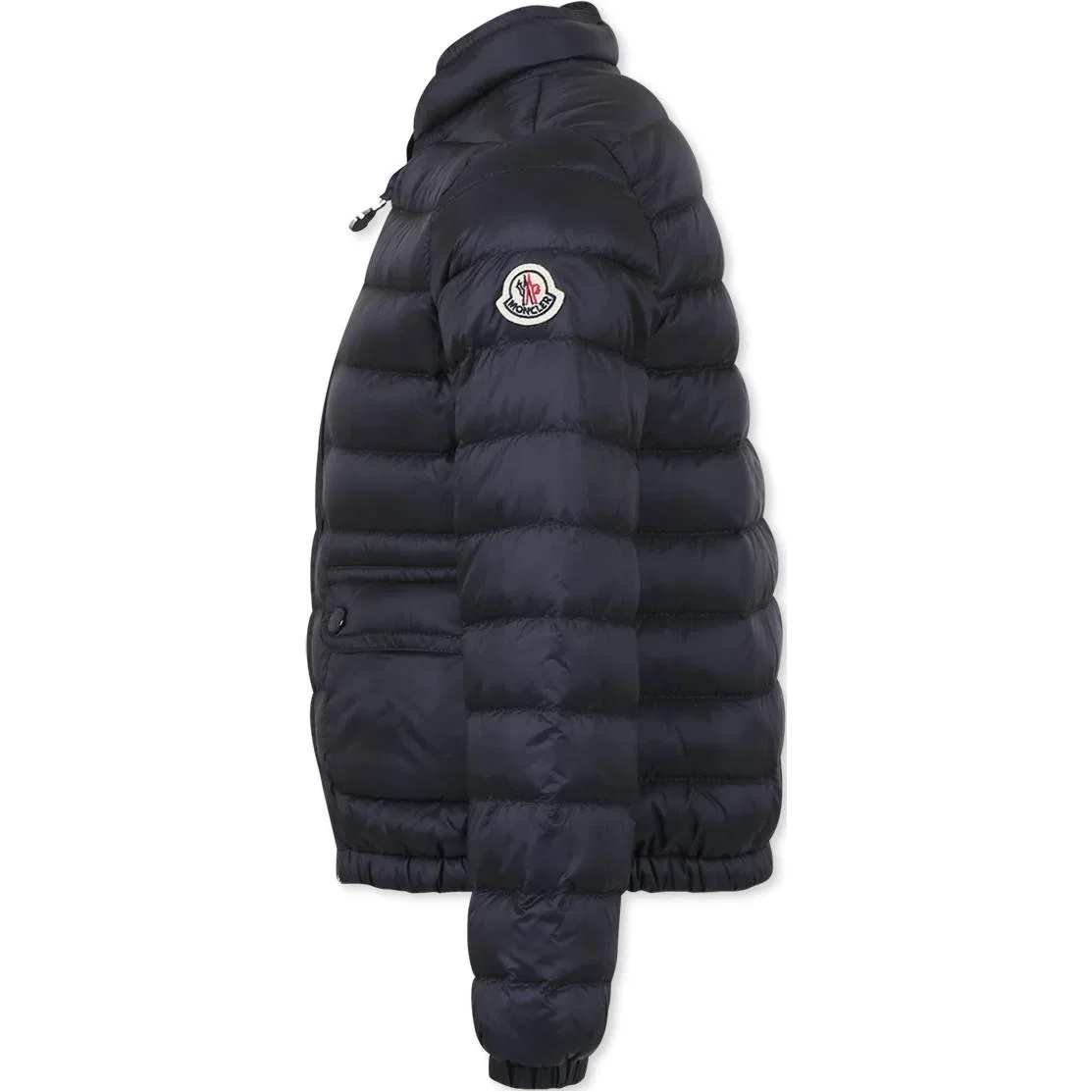Детская куртка Moncler темно-синяя — фото 4