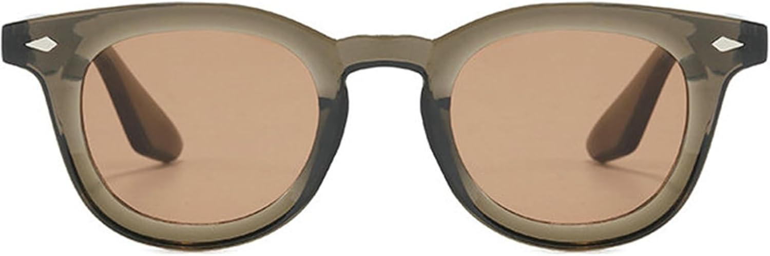 

Солнцезащитные очки Willochra Fashion Square для женщин, ретро-очки с заклепками, мужские солнцезащитные очки UV400, модные круглые солнцезащитные очки с градиентным покрытием для активного отдыха, C6