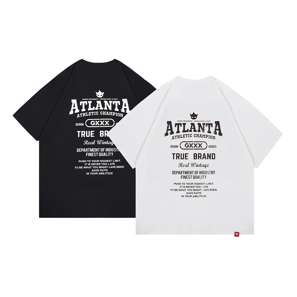 

Футболка с круглым вырезом 100% хлопок короткий рукав unisex GXXX, белый