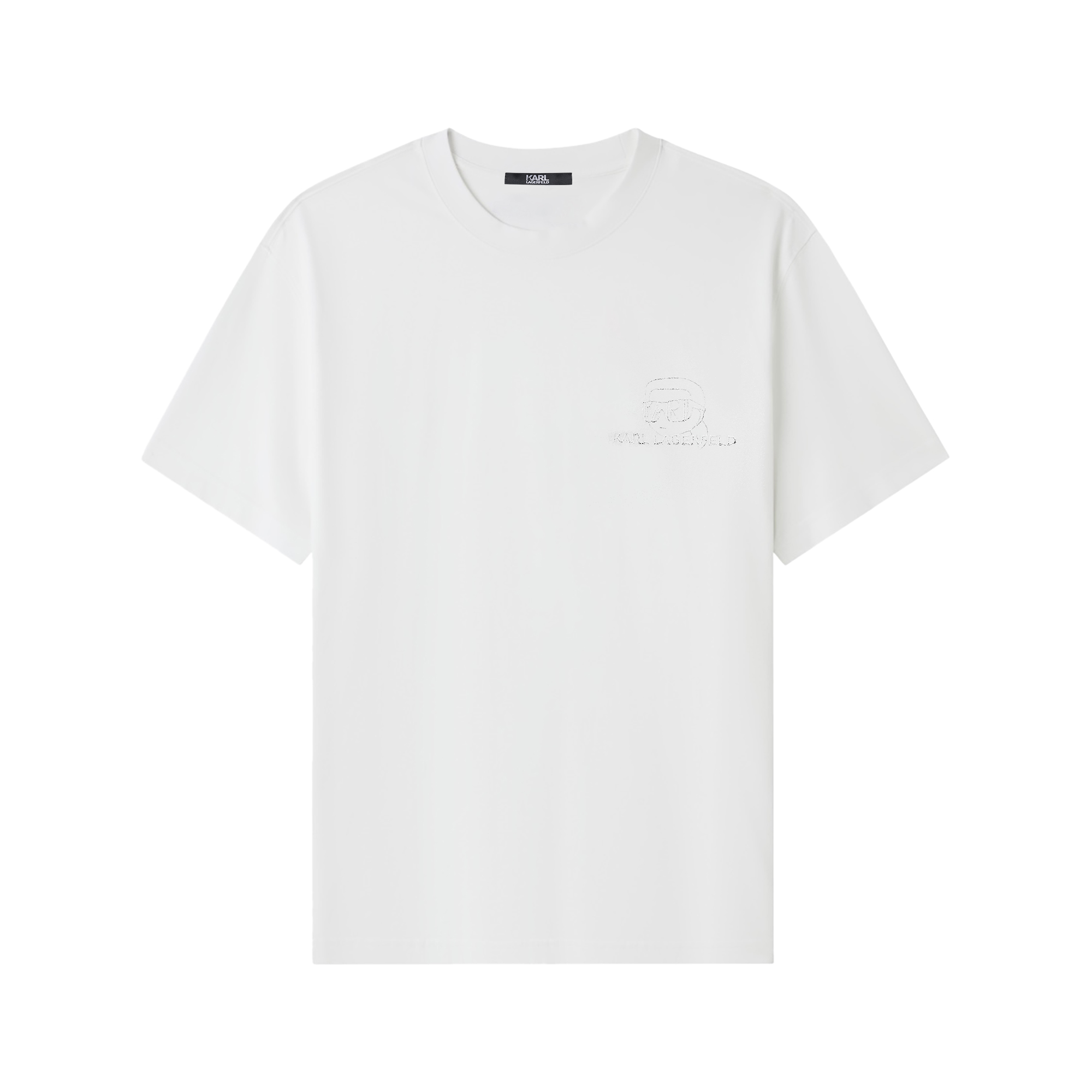 

KARL LAGERFELD / Karl Lagerfeld Jeans Футболка KARL LAGERFELD мужская белая, Белый, KARL LAGERFELD / Karl Lagerfeld Jeans Футболка KARL LAGERFELD мужская белая