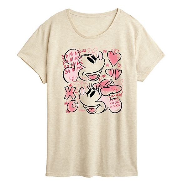 

Футболка с принтом Mickey & Minnie XOXO Disney, Beige