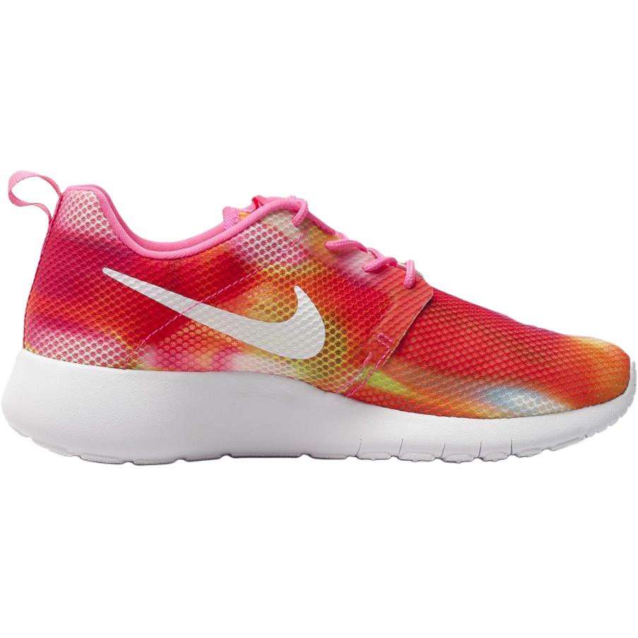 Nike Детские низкие кроссовки Roshe One для подростков, красные — фото 3
