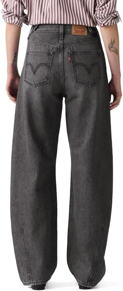 Женские джинсы Levi's Cinch Barrel, черный — фото 2
