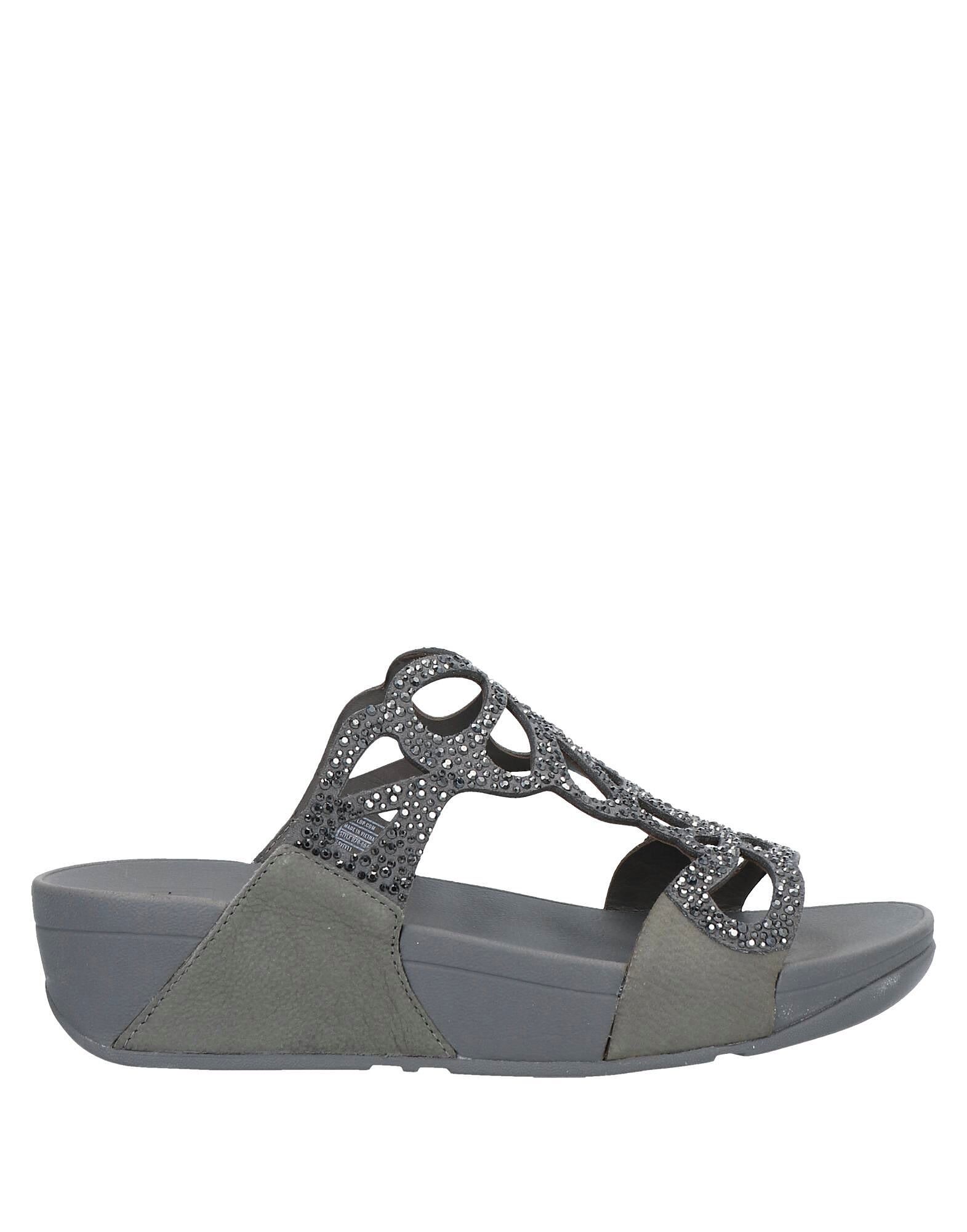 Сандалии Fitflop, свинцовый