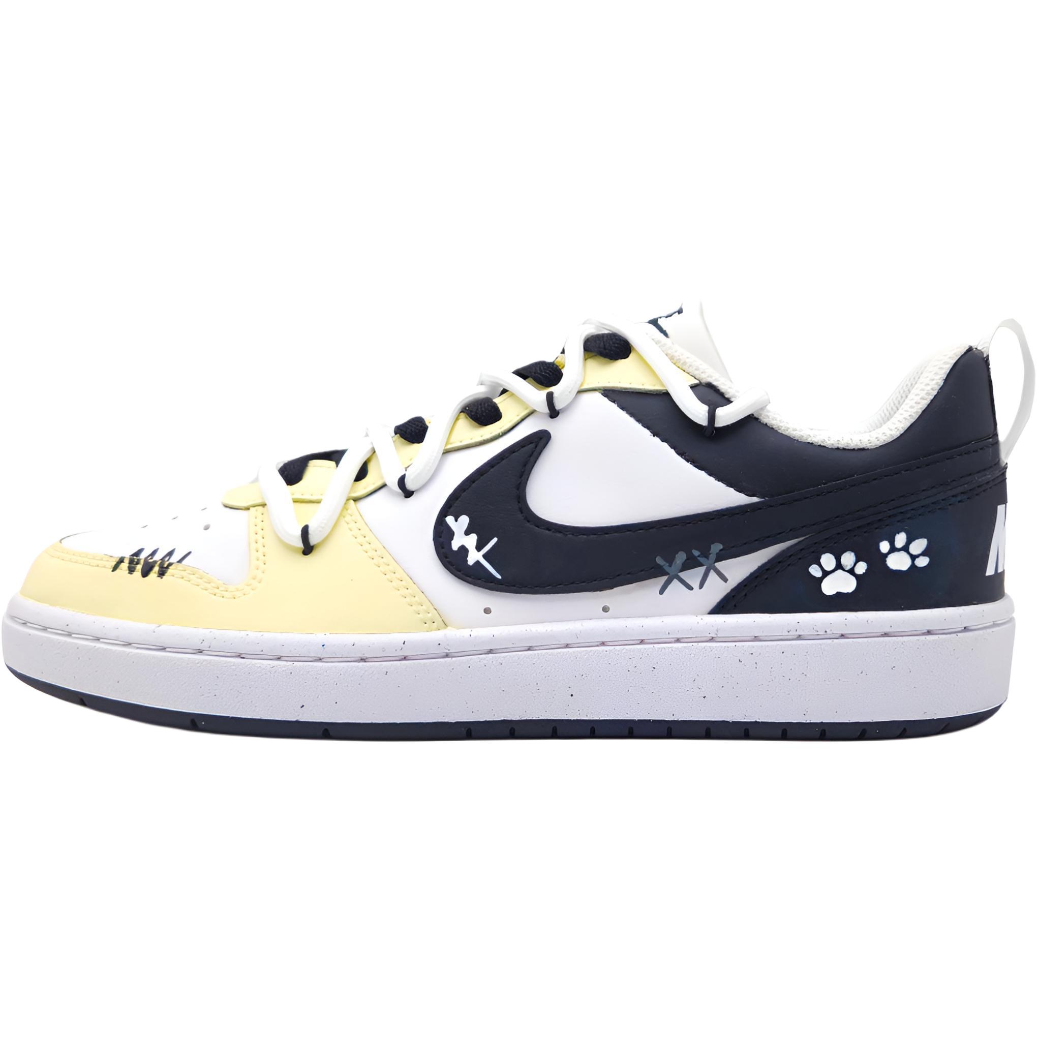 

Детские скейтерские кроссовки Court Borough для младших школьников Nike, хаки