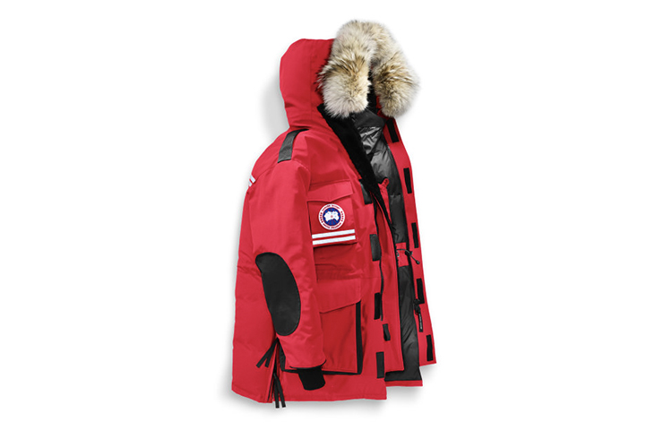 Пуховик Snow Mantra Series зимний мужской красный Canada Goose — фото 2