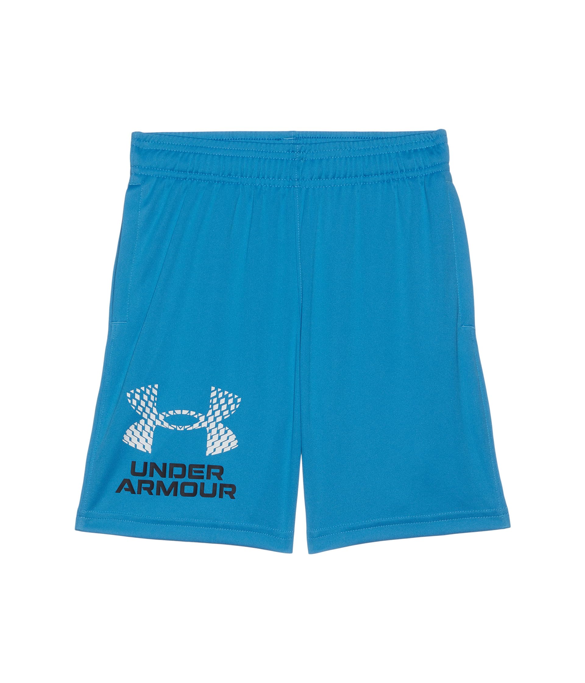 

Шорты Under Armour Kids Tech Logo Shorts, цвет Ether Blue/Black/White
