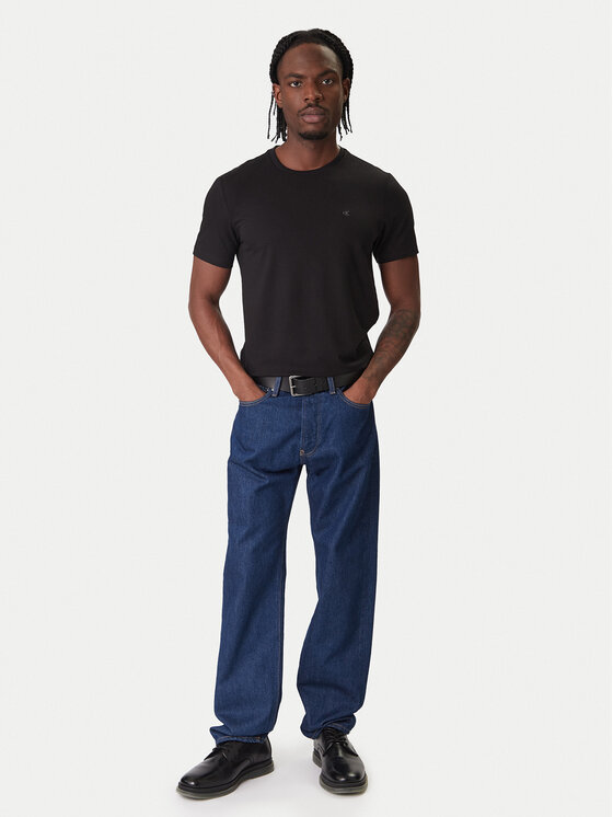Футболка slim fit LV04LC240G Calvin Klein, черный — фото 2