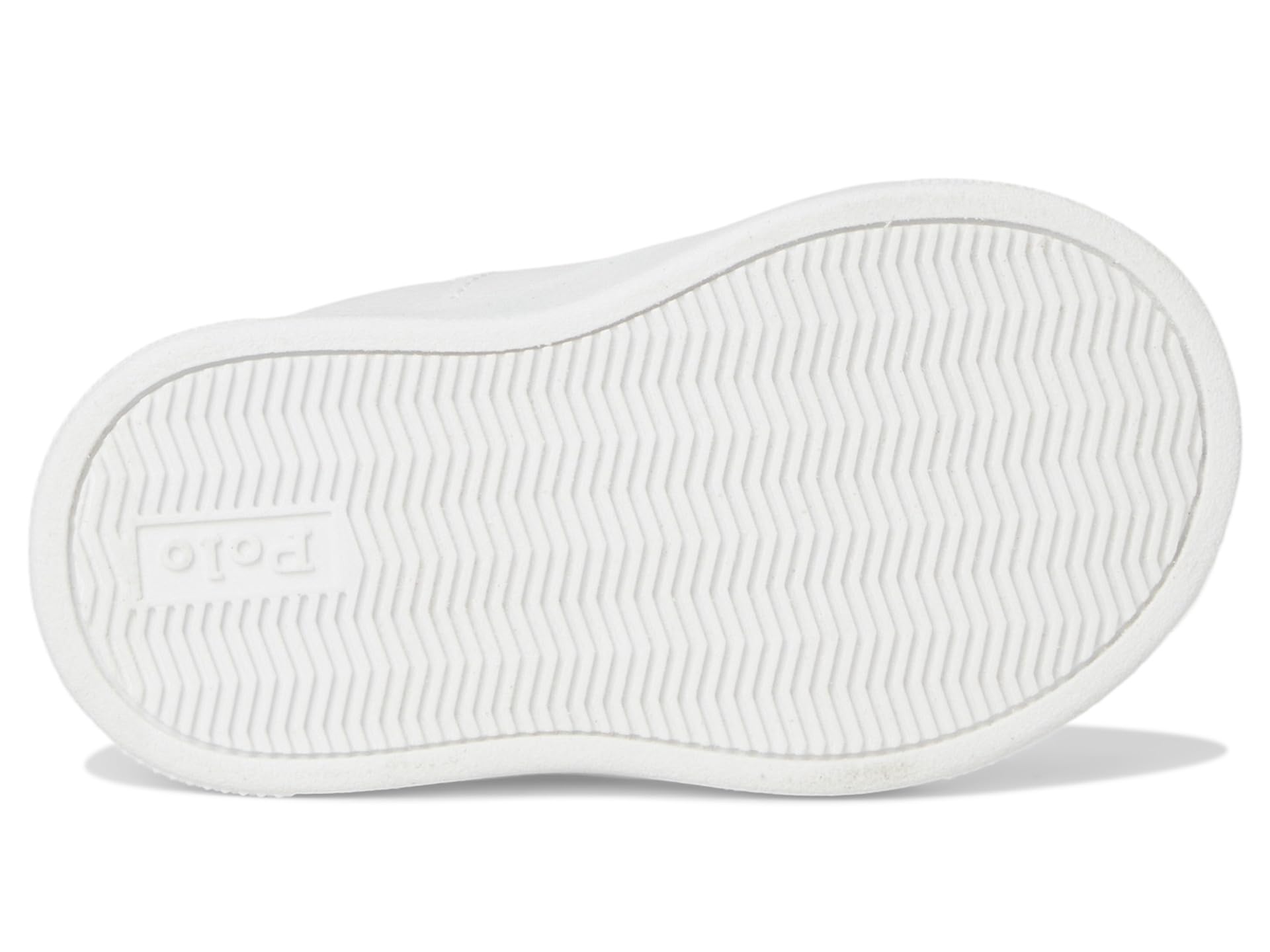 Кроссовки Polo Ralph Lauren Kids Frazier PS, цвет White/Navy — фото 3
