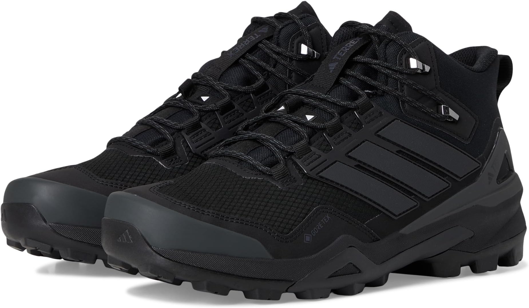 

Походная обувь adidas Outdoor Men's Terrex Skychaser GORE-TEX Mid Top Hiking Shoes, Black/Black/Carbon