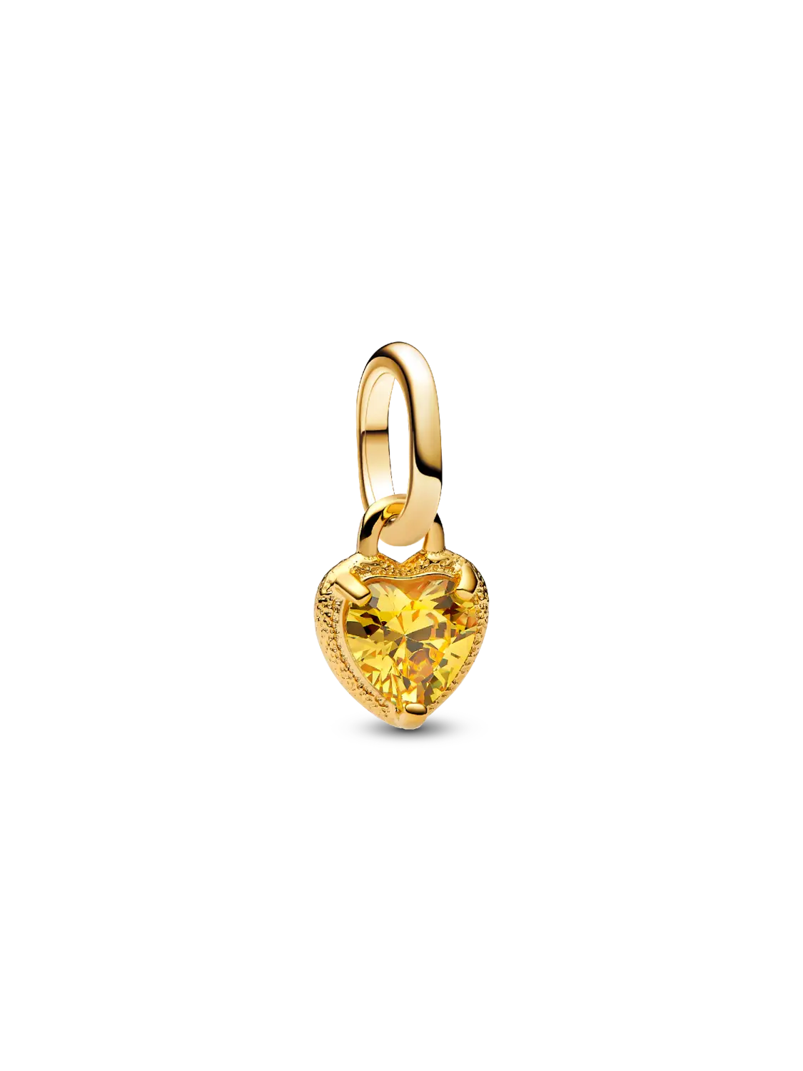 

Мини-подвеска в форме сердца Pandora, 14-каратное золотое покрытие