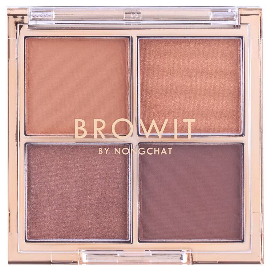 

Browit Палитра теней для век 4г. Дорогой нюд, Expensive Nude