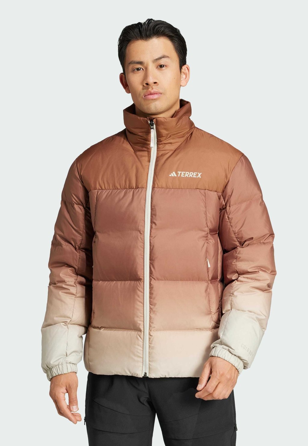 

Пуховик WIND RDY GRADIENT adidas Sportswear, серый