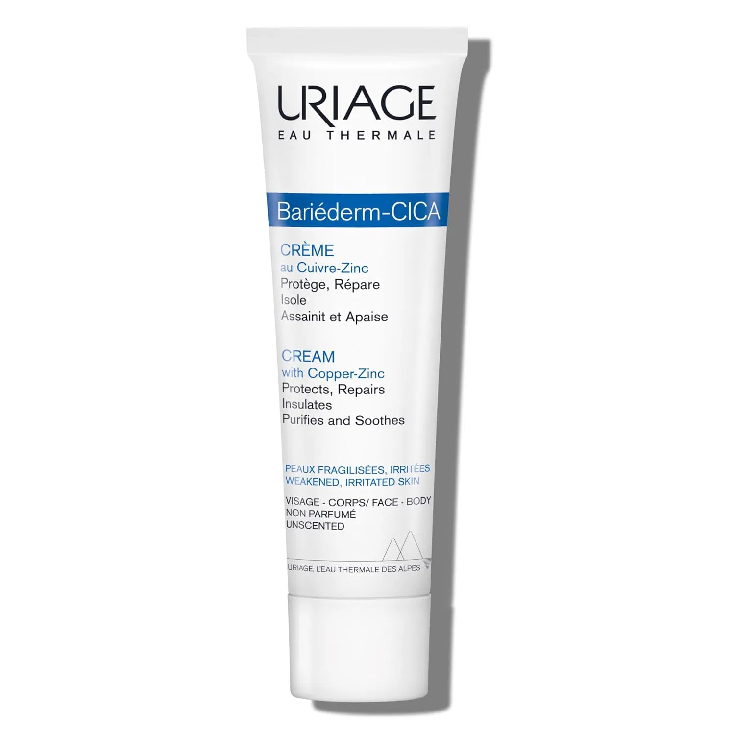 Крем для лица Uriage — Восстанавливающий Bariederm-Cica с медью и цинком, 100 мл