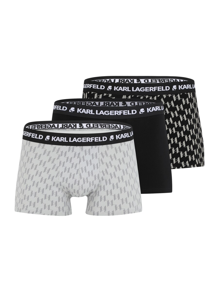 

Боксерские шорты Karl Lagerfeld, черный/белый