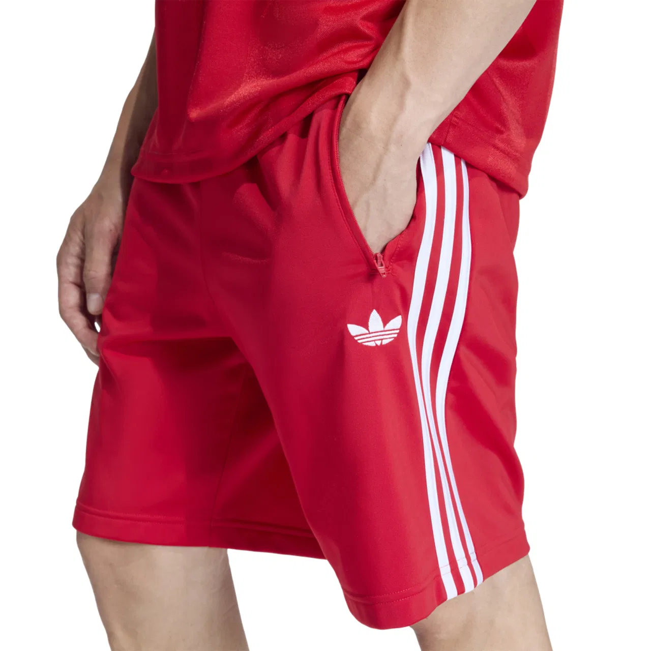 Мужские шорты Firebird Adidas, красный/белый — фото 3