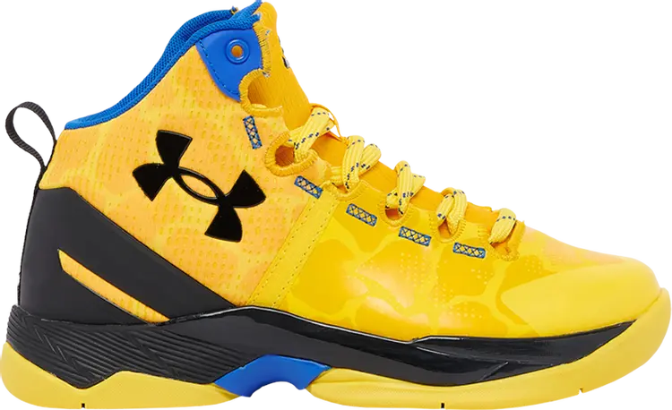 

Кроссовки Under Armour Curry 2 Retro PS Double Bang, желтый