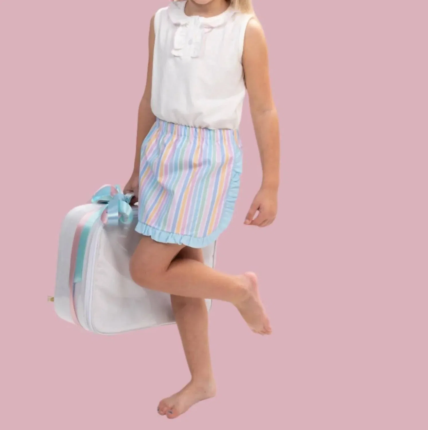 Детская юбка-шорты с оборкой Pretty Stripe THE OAKS APPAREL, Pretty Stripe