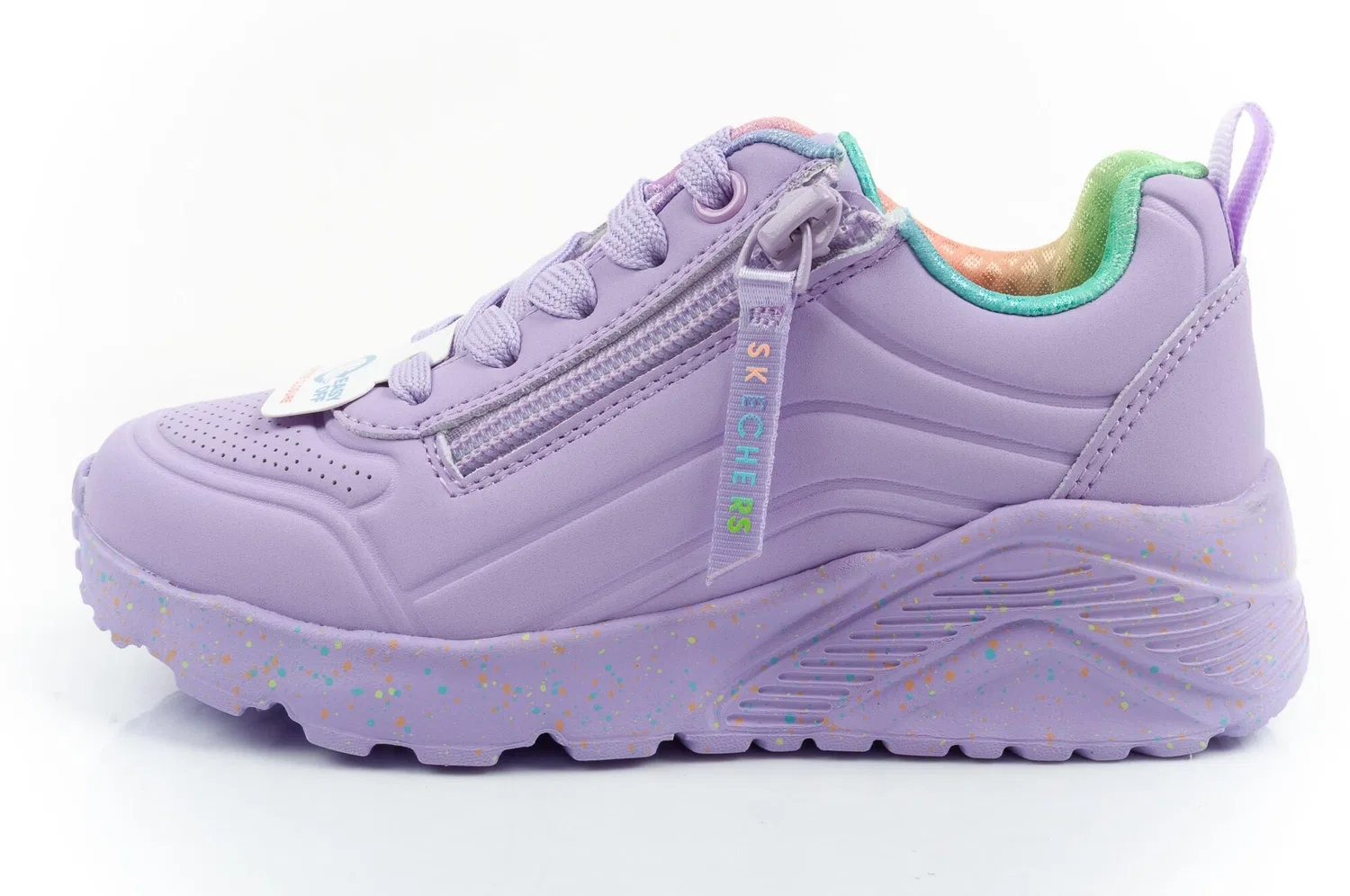 Детские кроссовки с пенной подошвой Skechers Uno Lite, Violett — фото 2