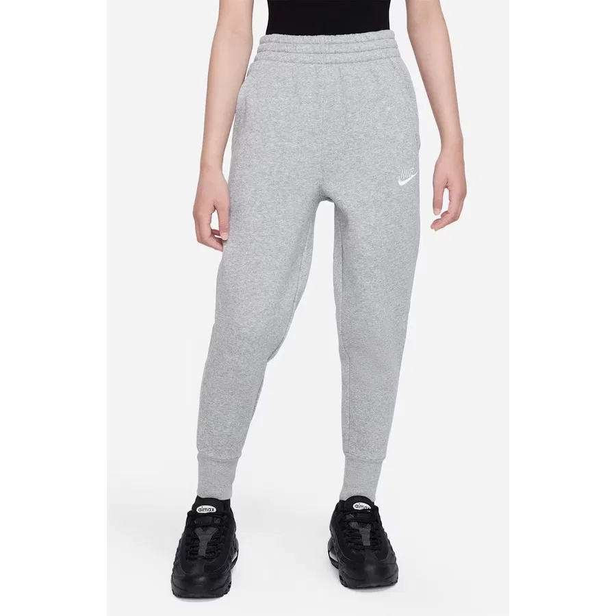 Спортивные штаны Nike Sportswear Club Fleece с высокой посадкой, Черный — фото 2