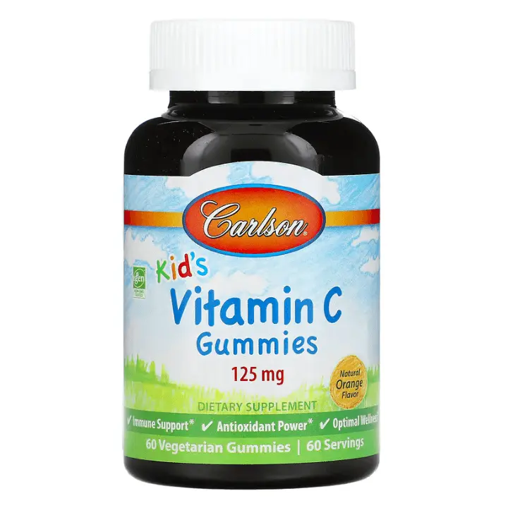 

Витамин C Carlson Kid's 125 мг, 60 конфет