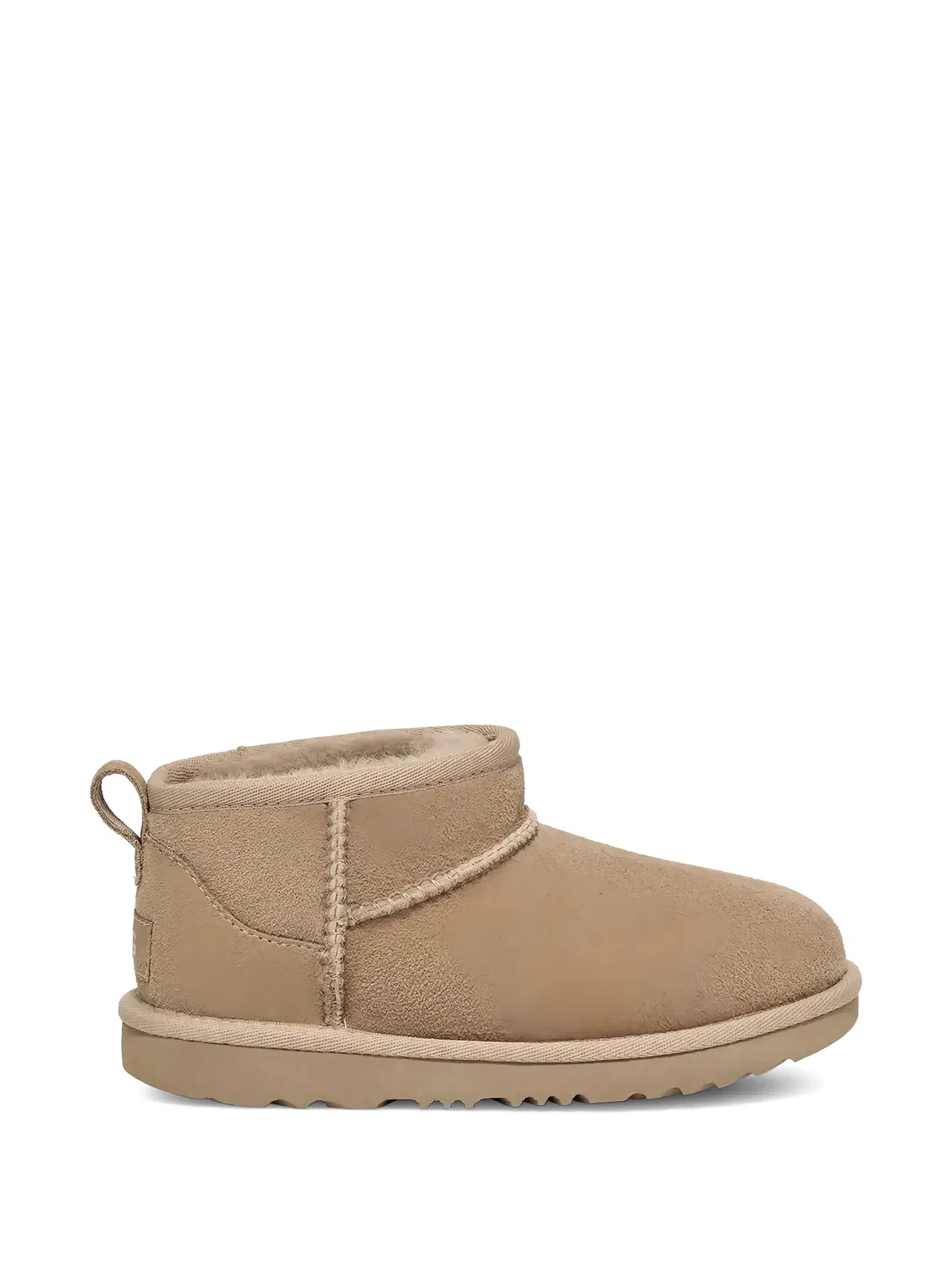 Угги Classic Ultra Mini Ugg Kids, нейтральные цвета — фото 2