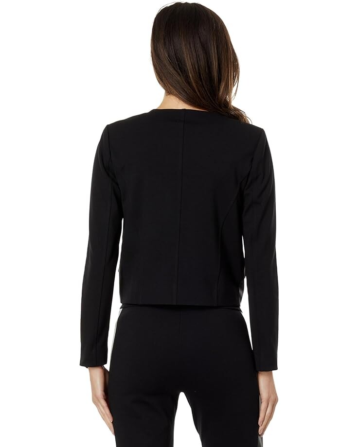 

Куртка Michael Kors Petite Button Ponte Jacket, черный