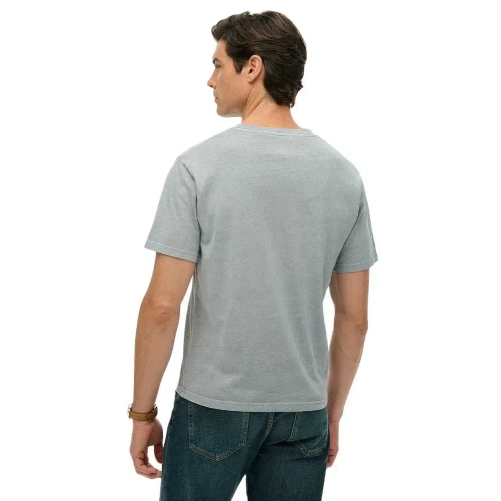 Футболка свободного кроя Superdry Essentials Relaxed Fit, серый — фото 2