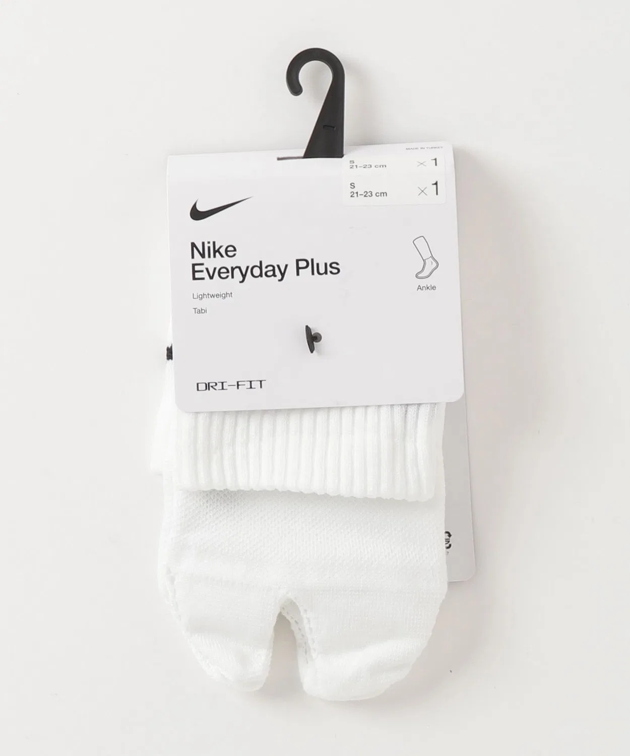 Мужские носки с принтом, укороченные NIKE DV9475, White/Black — фото 4