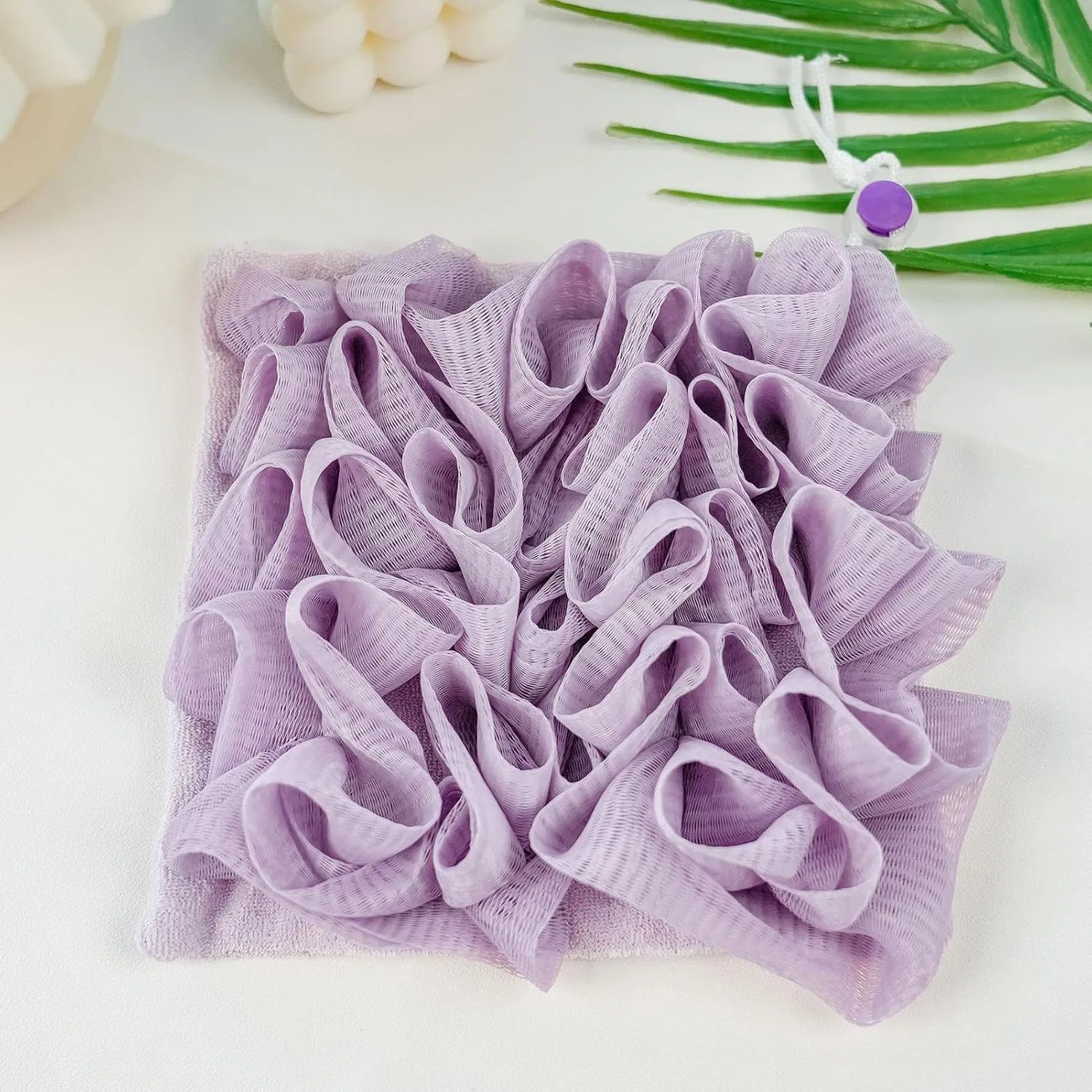 Мочалка для душа Luffa Soft, Generisch, Фиолетовая — фото 3