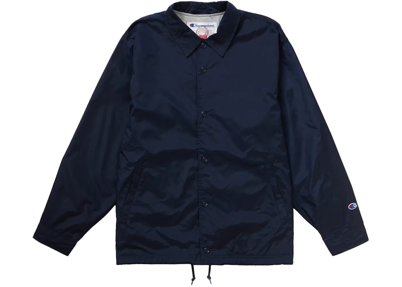 Мужская куртка-тренч Supreme Champion Coaches Jacket, Navy — фото 3