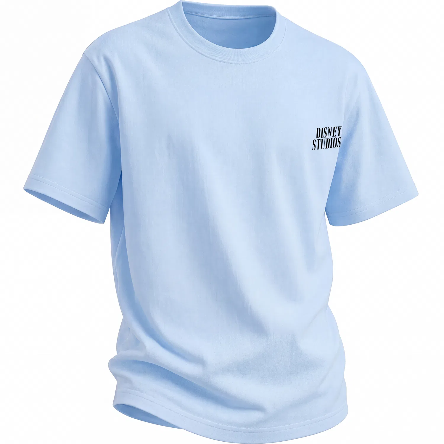 Детская футболка с принтом Disney Crew Neck Moderate Other, Disnеy, Arctic Ice Blue
