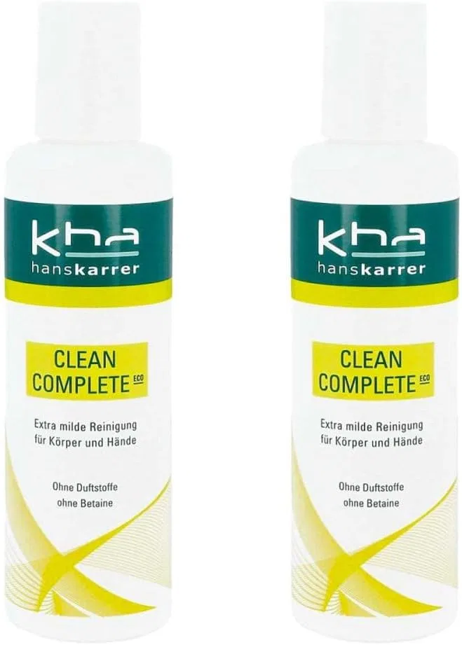 Гель для душа Clean Complete Eco, Hans Karrer, 2 x 250 мл