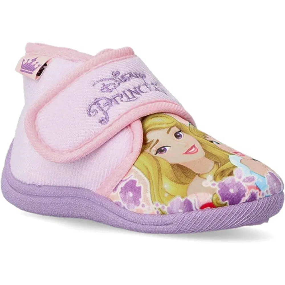 Детские тапочки закрытые с принтом Disney Prinzessin Rosa, Disney, Цвет Rosa — фото 2