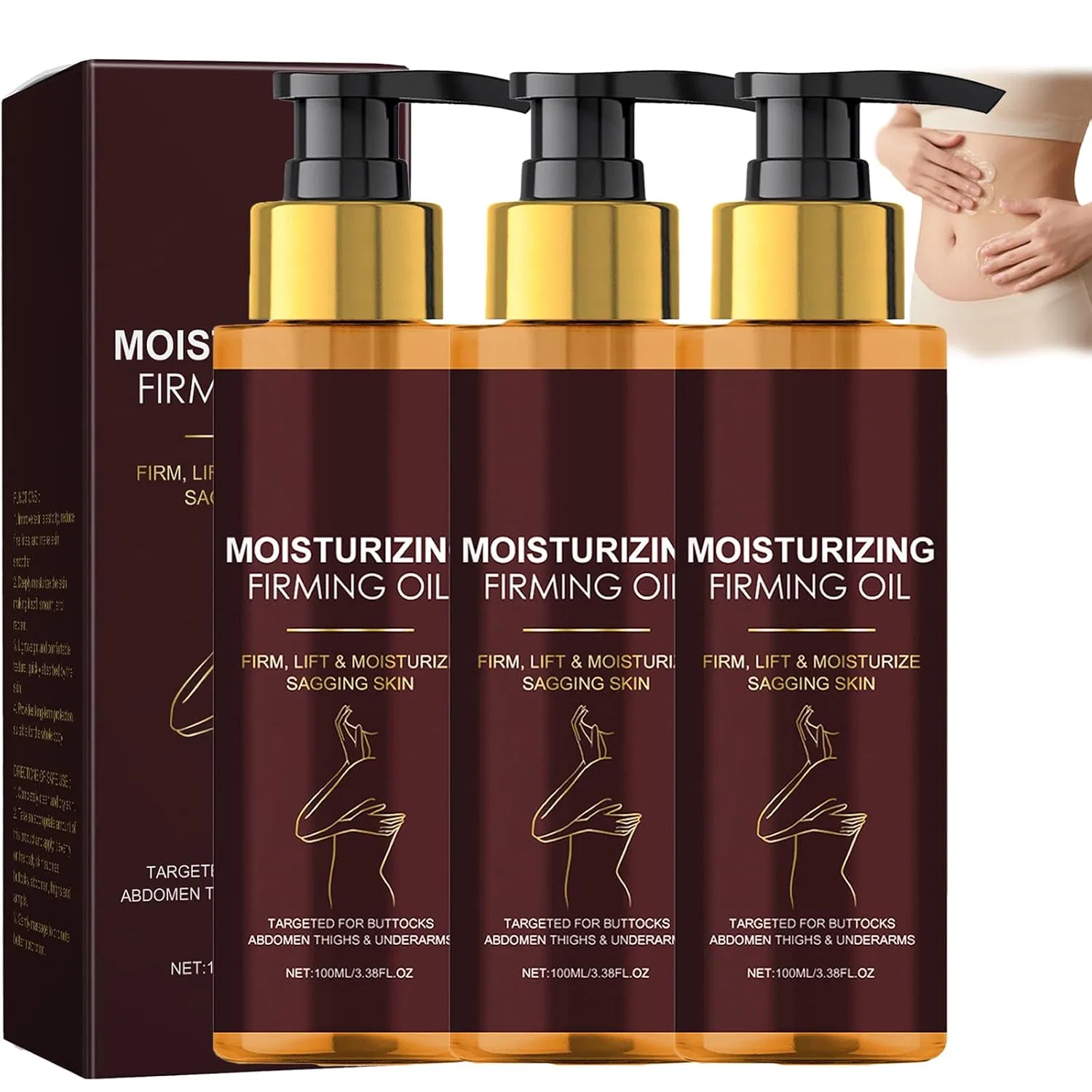Масло для тела Magic Body Firming Oil, YUNFAX, 3 шт, 100 мл