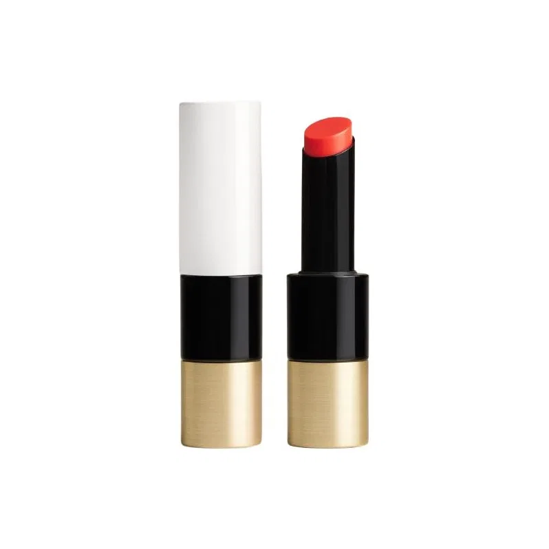 Женская помада Silky And Crystal Clear Lipstick Coral Japur HERMES, Coral Japur