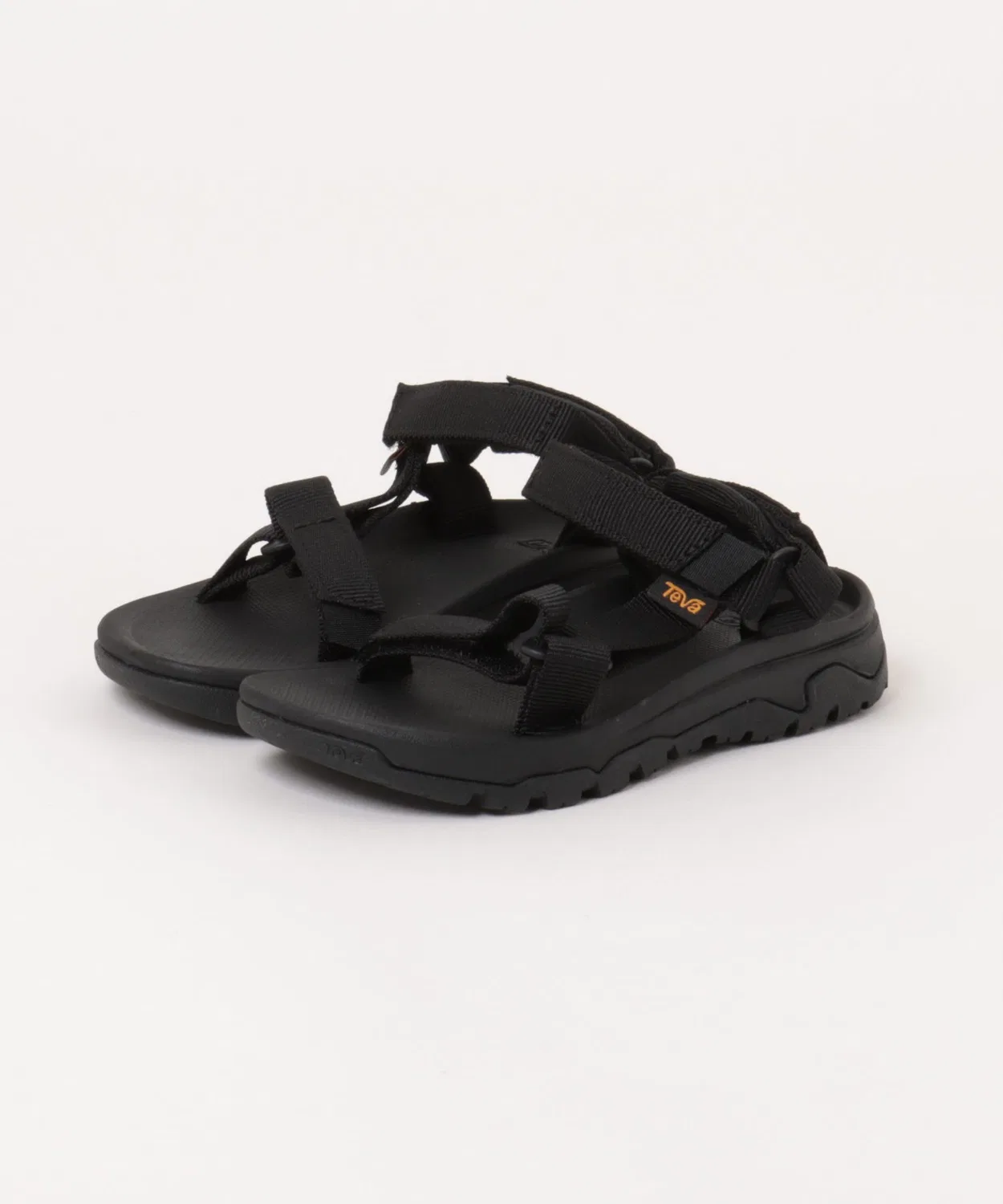 Детские сандалии с ремешками Hurricane XLT Jr T1177410T BLK ABC-MART, Black